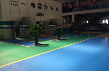 华艺弹性地板 —— 工厂地面铺装的良品之选